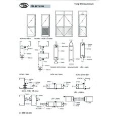 CỬA ĐI HỆ TS760