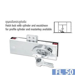Kẹp Khóa VVP FL50, nhôm kính hoàng đạo