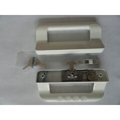 Khóa chữ D KINLONG trắng