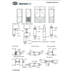 CỬA ĐI HỆ TS760