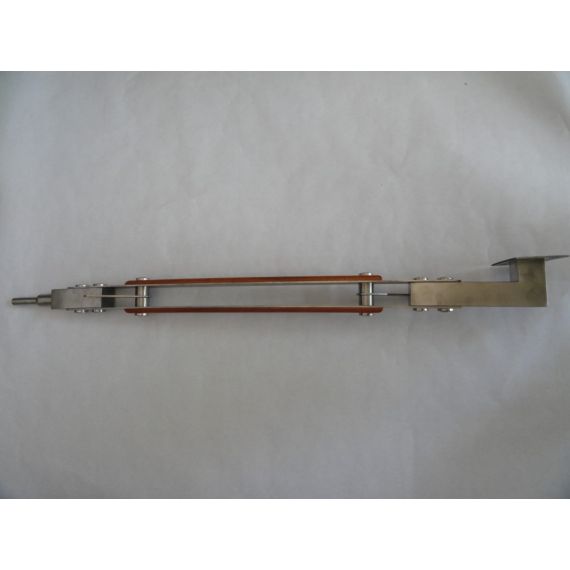 TRỤ INOX ỐP GỖ ĐẾ HÔNG-3MM-4MM